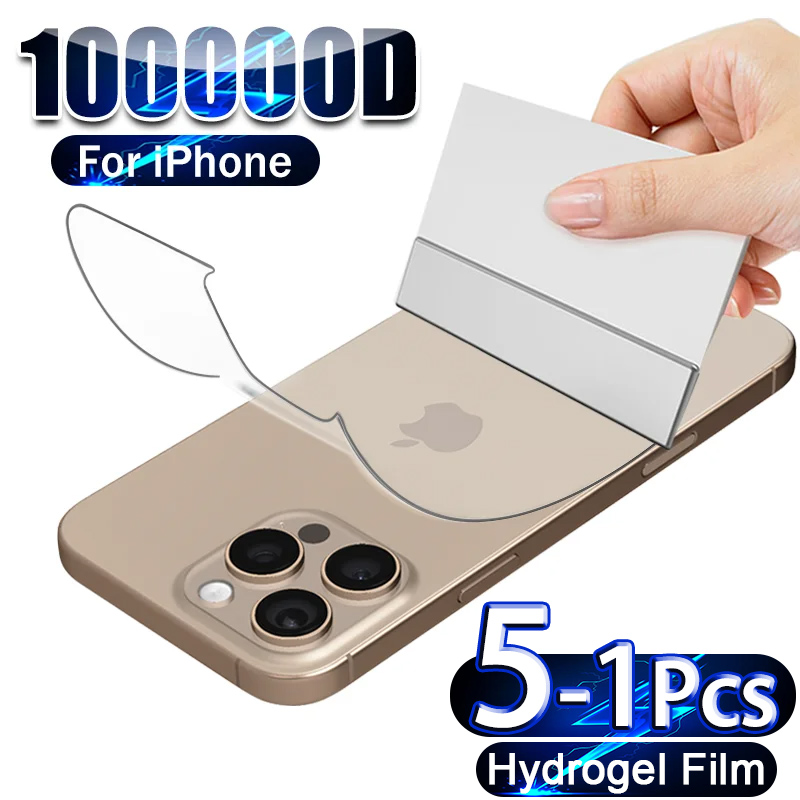Phone Accessories Business - 5-1Pcs Hydrogel Film For iPhone 16
