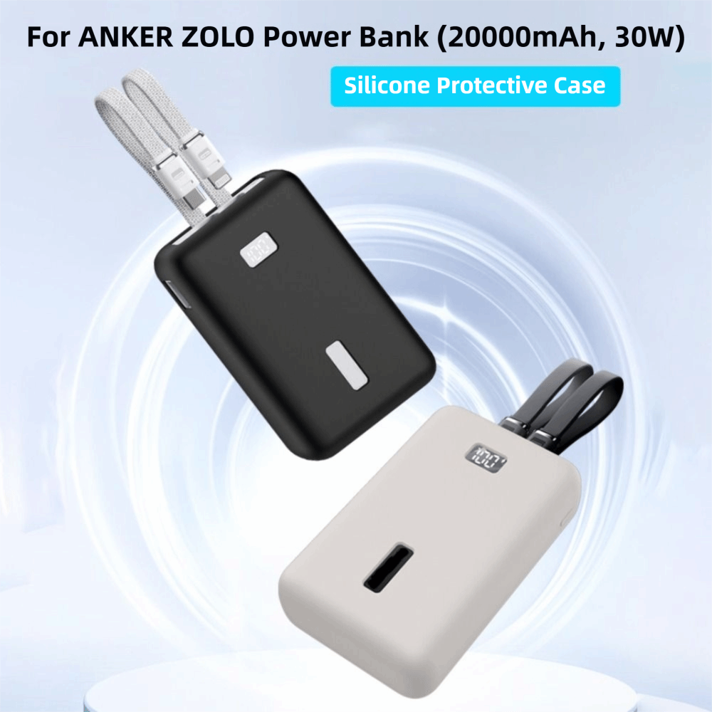 Portable Charger 20000Mah - Silicone Portable Charger Protective Case Anti