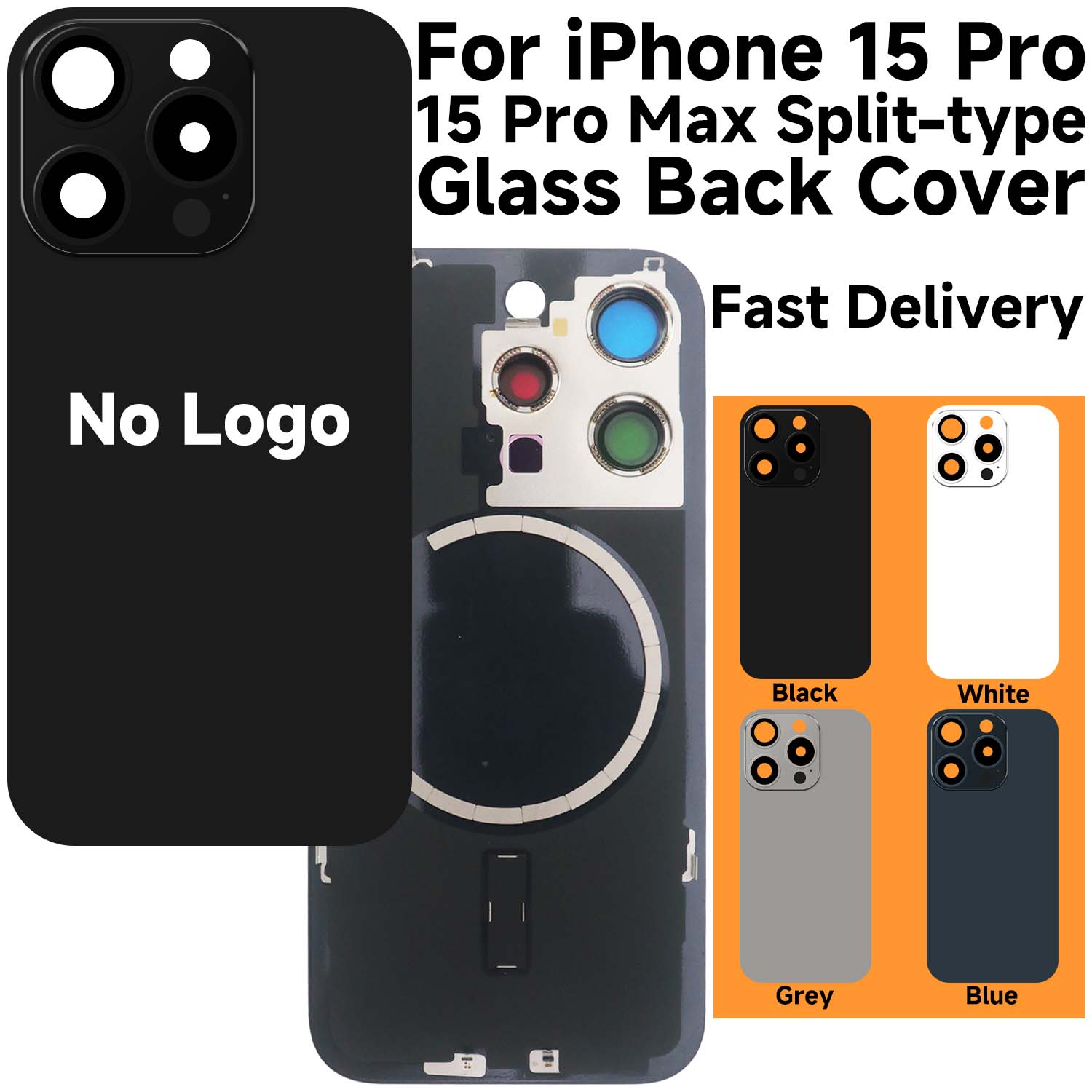 Phone Accessories Logo - For iPhone 15 Pro/15 Pro Max