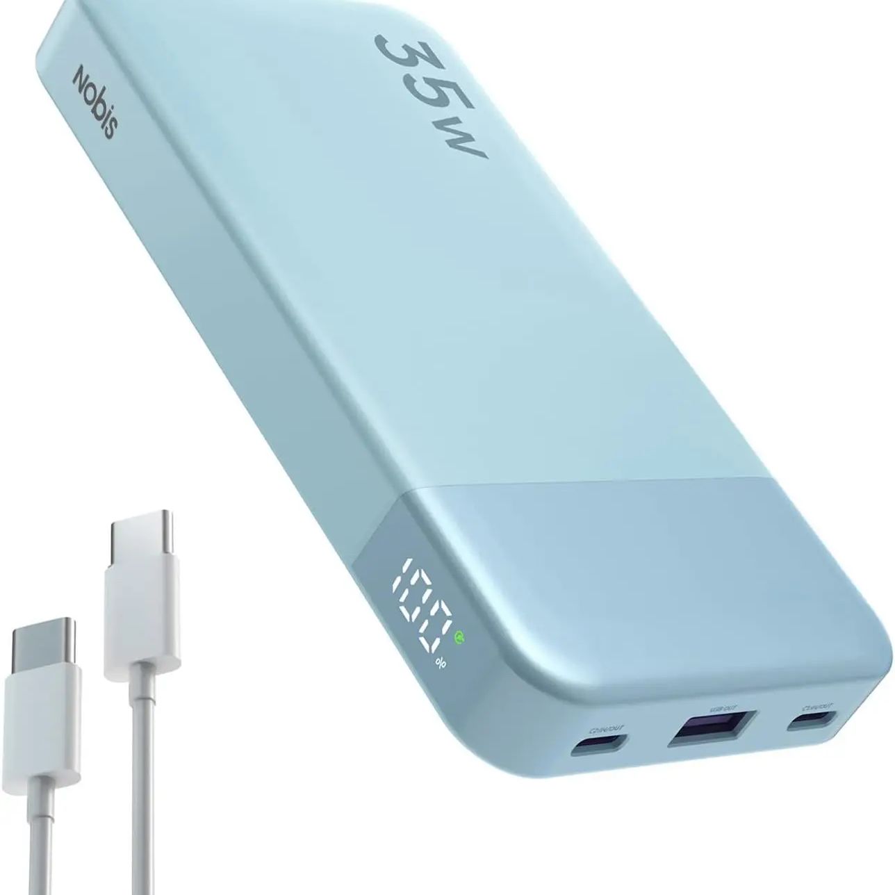 Power Bank Slim - NOBIS N3510 Slim Power Bank 10000mAh