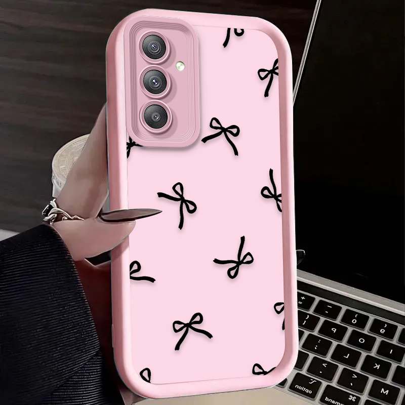Black Love Heart Bowknot Case  - Samsung Accessories Phone 评论和价格