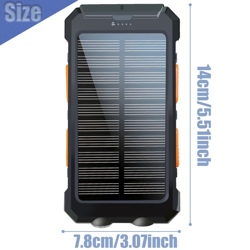 Solar Power Bank10000/20000MAH - Portable Charger 20000Mah 评论和价格