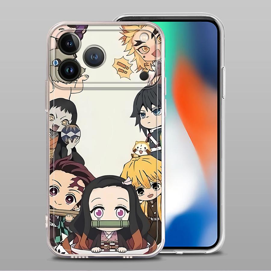 Soft Phone Cover Case for iPho - Phone Accessories Demon Slayer 评论和价格
