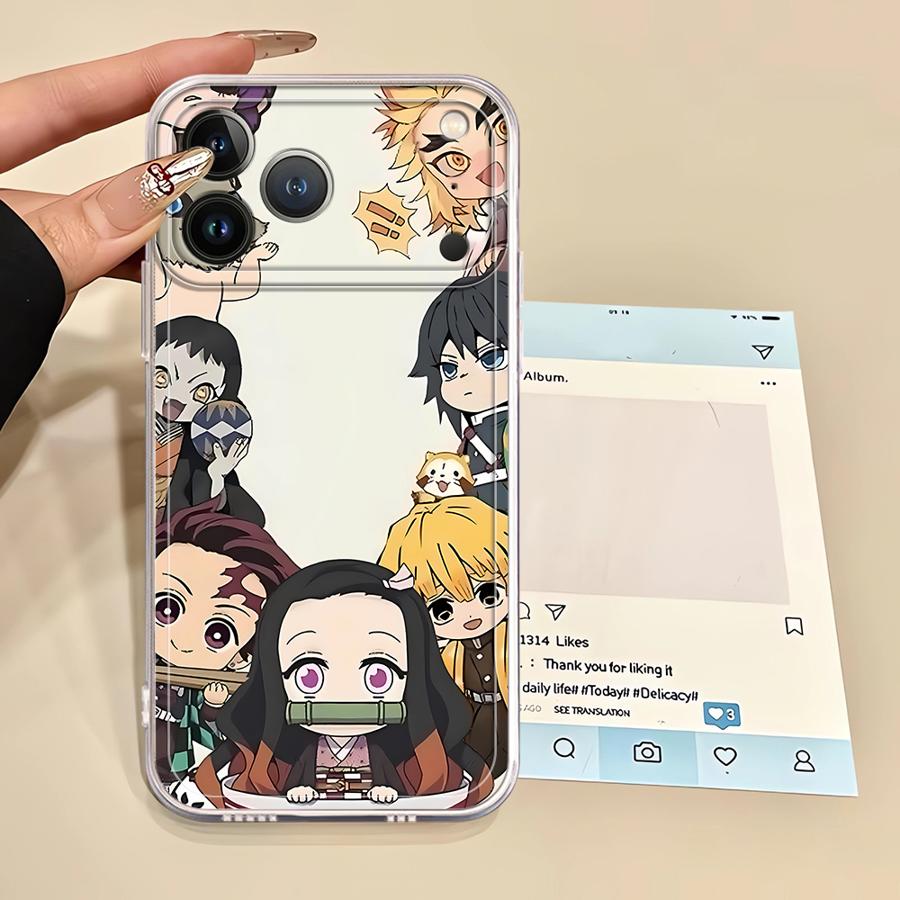 Soft Phone Cover Case for iPho - Phone Accessories Demon Slayer 评论和价格