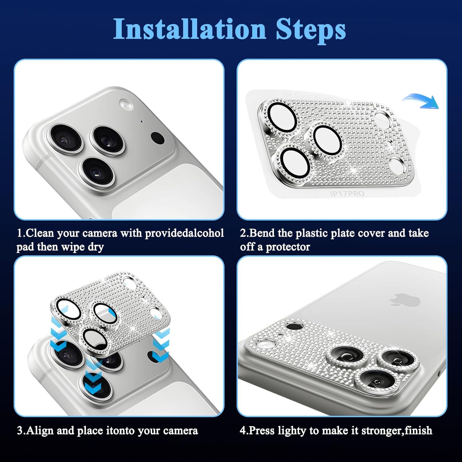 Glitter Diamond Camera Lens Pr - Phone Accessories Business 评论和价格