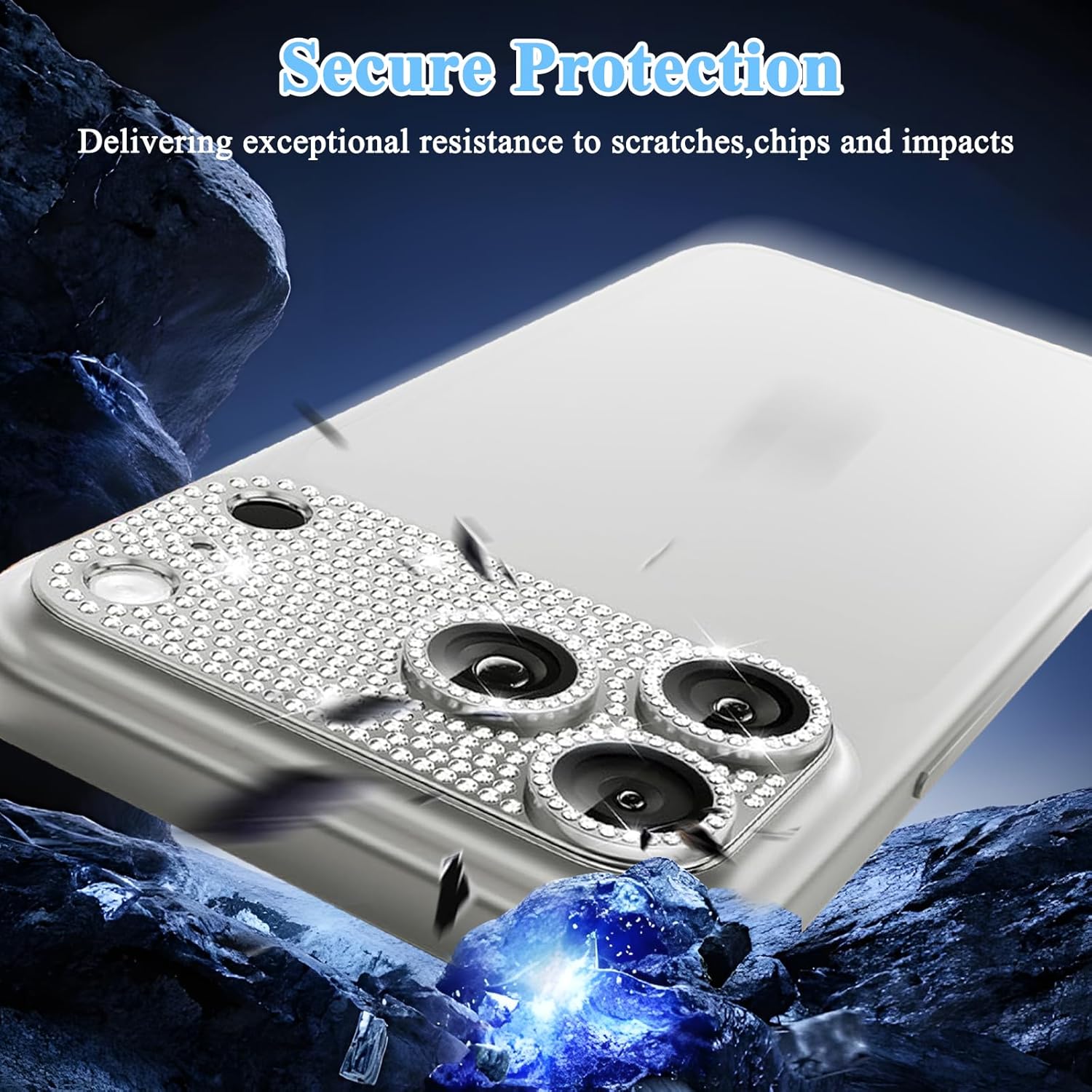 Glitter Diamond Camera Lens Pr - Phone Accessories Business 评论和价格
