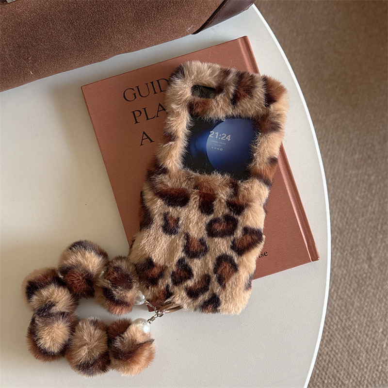 Fashion Leopard Print Fluffy P - Samsung Accessories Phone 评论和价格