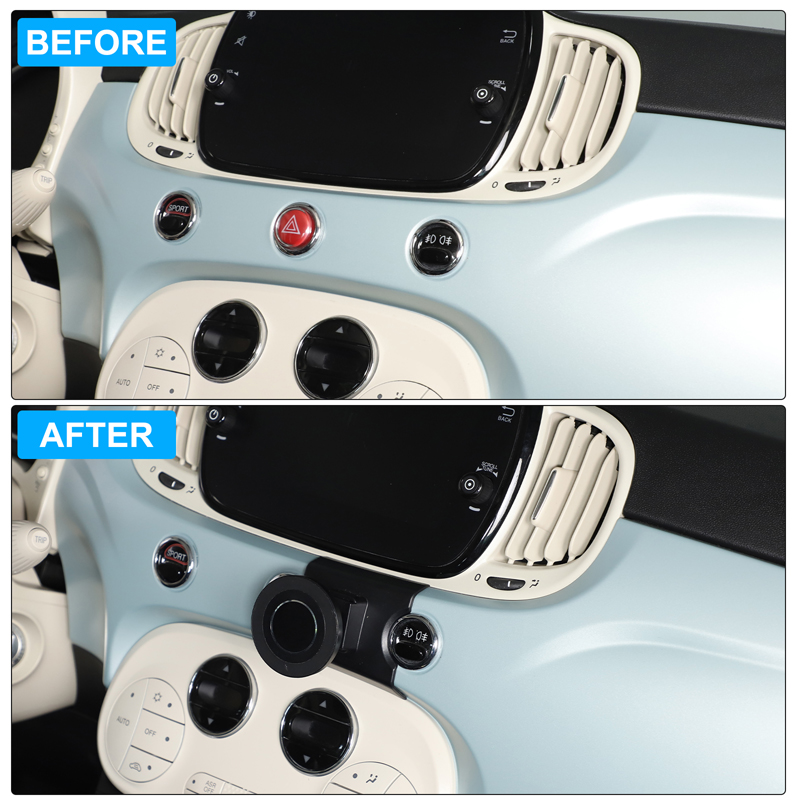 For Fiat 500 2007-2026 Center  - Phone Accessories Under 500 评论和价格