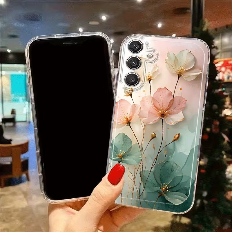 Anti-Slip Clear Phone Case For - Samsung Accessories Phone 评论和价格