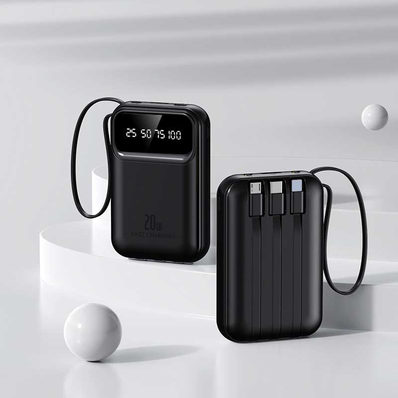 50000mAh 4 In1 Built-in Cable  - Power Bank Slim 评论和价格