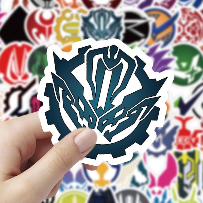 60 Sheets Kamen Rider Logo Sti - Phone Accessories Logo 评论和价格